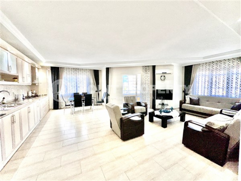 Three-room apartment with three balconies and an area of 130 m2 in the Tosmur area-id-4075-photo-10