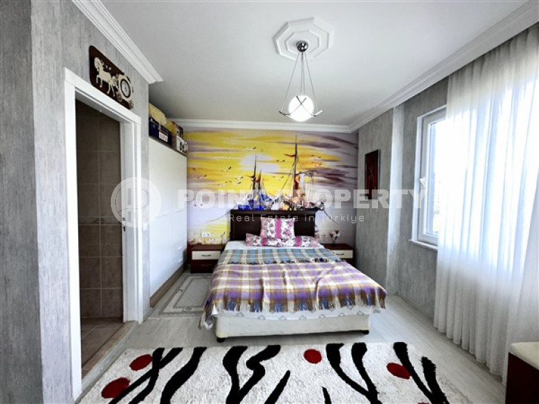 Beautiful apartment with an area of 110 m2 and a 2+1 layout in the Tosmur area, Alanya-id-4077-photo-6