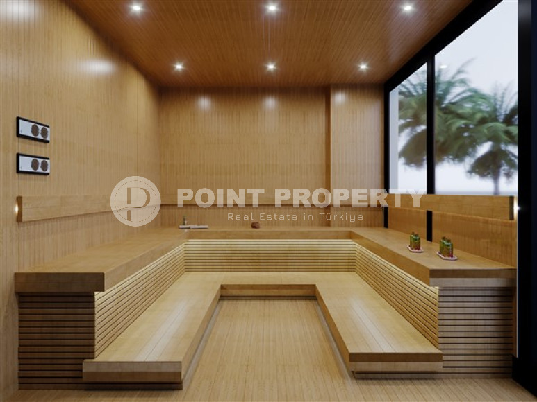 New project - apartments and duplexes on different floors in a building under construction in the prestigious Upper Oba area of Alanya.-id-4079-photo-14