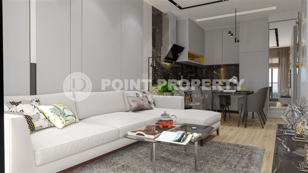 Project in Kestel with gorgeous views of the sea, mountains and the whole of Alanya! Interest-free installments until the end of 2023-id-1044-photo-12