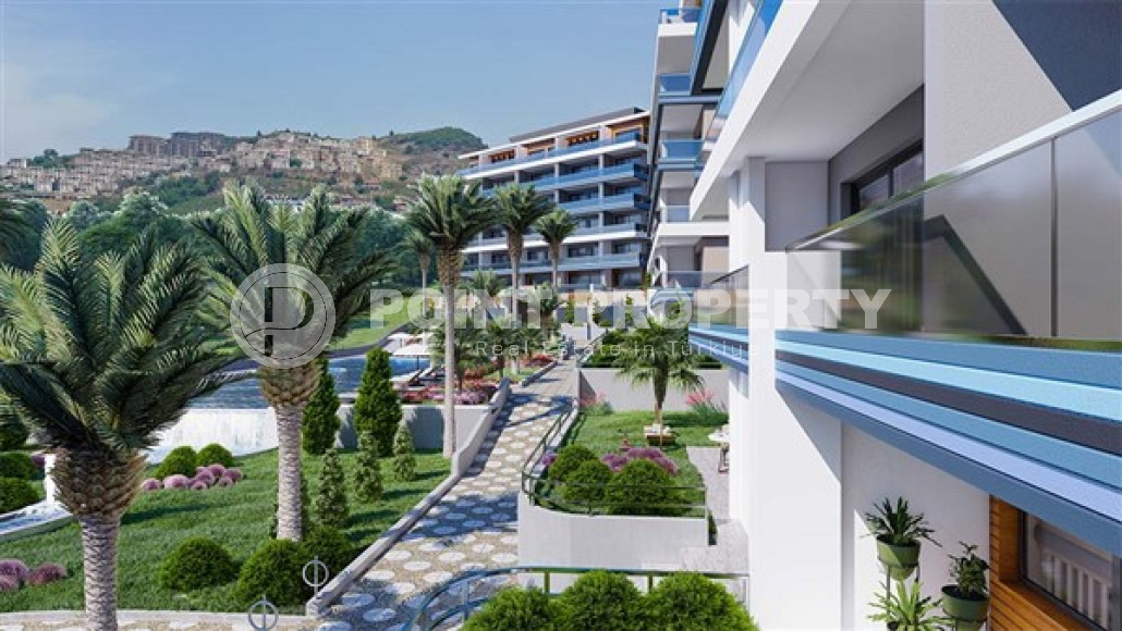 Большое количество апартаментов 61 - 300 м2 на выбор в новом роскошном комплексе, район Каргыджак-id-4082-фото-17