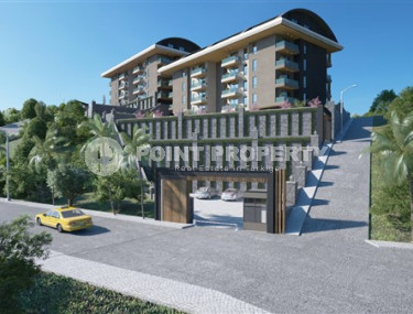 Недорогие квартиры с площадью 53 - 113 м2 в новой резиденции отельного типа, район Конаклы-id-4085-фото-2