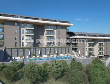 Недорогие квартиры с площадью 53 - 113 м2 в новой резиденции отельного типа, район Конаклы-id-4085-фото-3