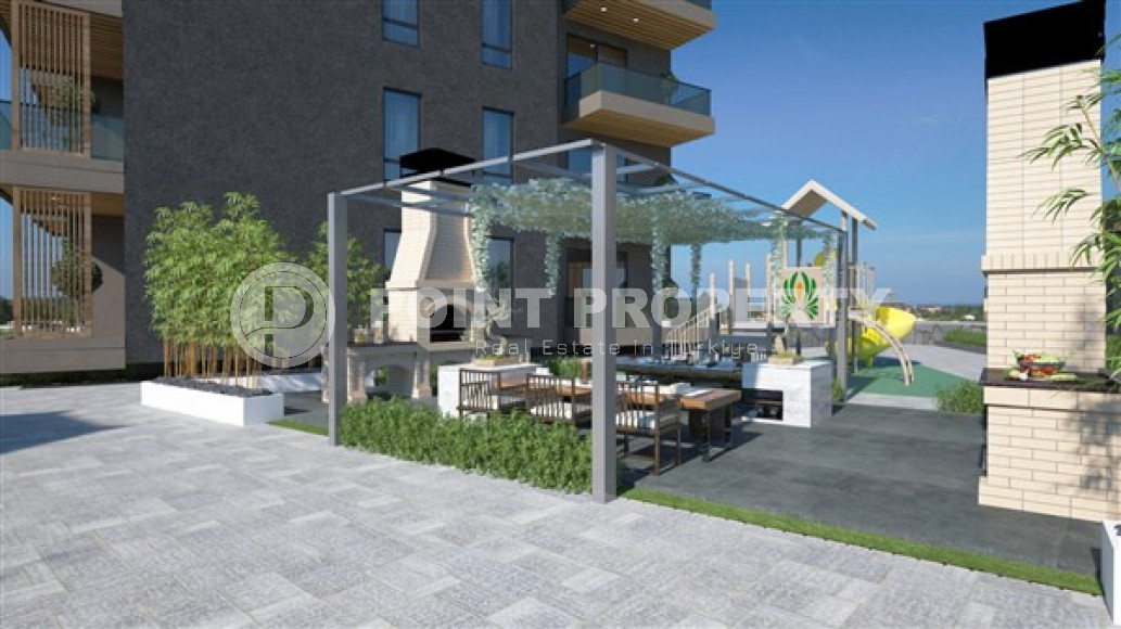 Недорогие квартиры с площадью 53 - 113 м2 в новой резиденции отельного типа, район Конаклы-id-4085-фото-5