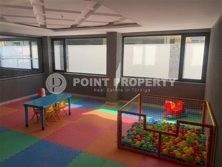 New 2+1 apartment with an area of 125 m2 at the stage of completion of finishing works, Mahmutlar district-id-4087-photo-7