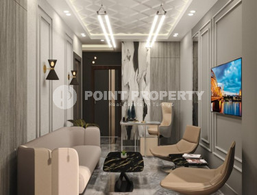 New office project under construction in the center of Alanya. Commercial premises with an area of 43 - 65 m2.-id-4092-photo-2