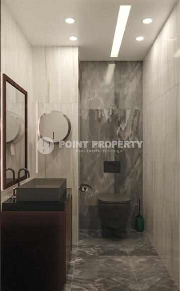 New office project under construction in the center of Alanya. Commercial premises with an area of 43 - 65 m2.-id-4092-photo-6