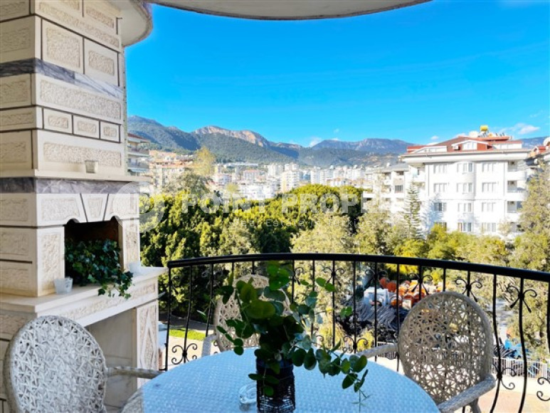 Трёхкомнатная квартира с мебелью, общая площадь 110 м2 на 3 этаже дома, район Оба-id-4093-фото-2