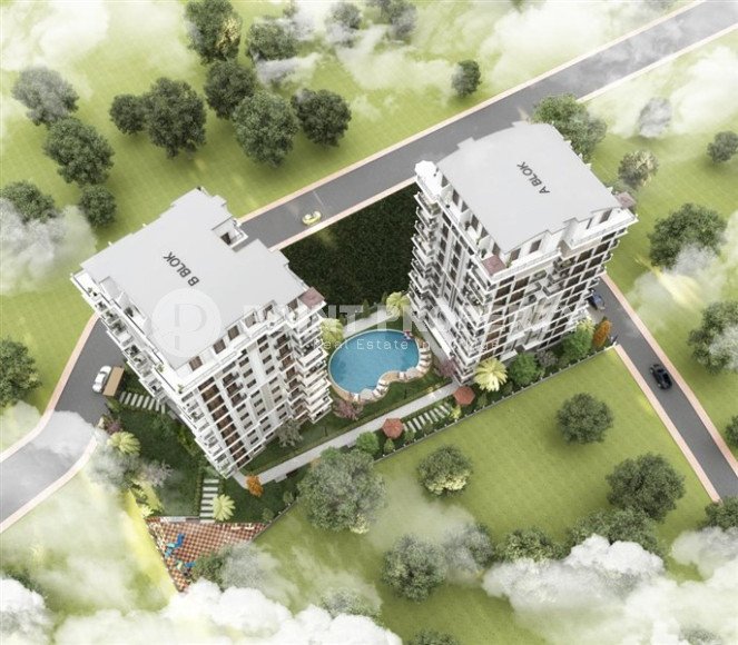 Apartments of different layouts ranging from 53 to 164 m2, from the developer in a new project in the very center of Alanya, 600 m from the sea-id-1339-photo-16