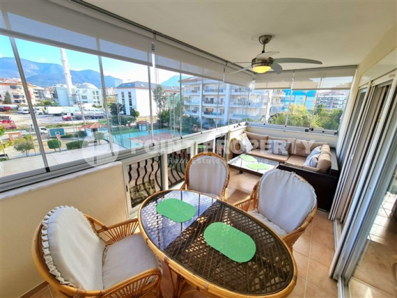 Просторные апартаменты с двумя спальнями на 2-м этаже в спокойном комфортабельном районе Оба.-id-4102-фото-11