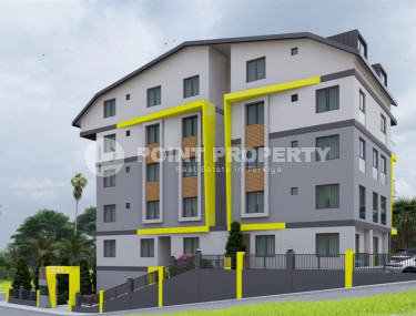 Inexpensive small apartment 1+1 in a complex at the stage of completion, Gazipasa-id-4105-photo-1