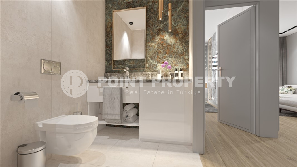 Project in Kestel with gorgeous views of the sea, mountains and the whole of Alanya! Interest-free installments until the end of 2023-id-1044-photo-15