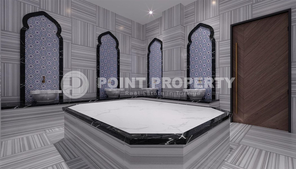 Недорогая небольшая квартира 1+1 в комплексе на стадии окончания работ, Газипаша-id-4105-фото-8