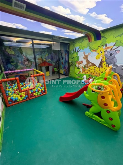 Уютная двухкомнатная квартира 50 м2 в новой резиденции на удалении от моря, район Оба-id-4106-фото-4