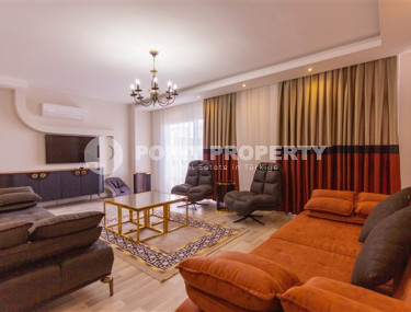 Equipped beautiful apartment 115 m2 with two balconies and furniture, Mahmutlar-id-4107-photo-1