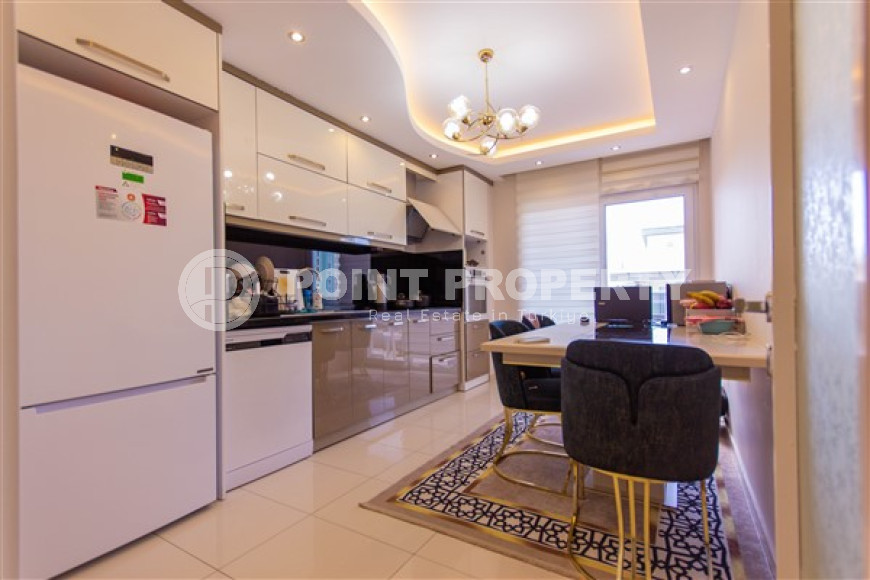 Equipped beautiful apartment 115 m2 with two balconies and furniture, Mahmutlar-id-4107-photo-9
