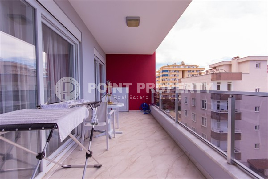 Equipped beautiful apartment 115 m2 with two balconies and furniture, Mahmutlar-id-4107-photo-11