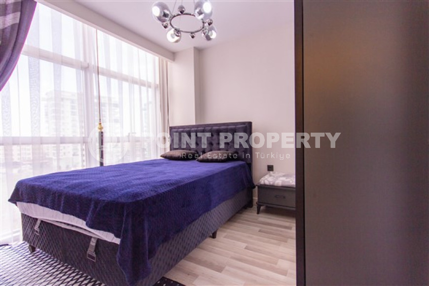 Equipped beautiful apartment 115 m2 with two balconies and furniture, Mahmutlar-id-4107-photo-14