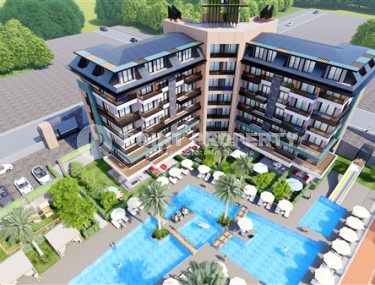 Luxury apartments and duplex apartments 58 - 165 m2 in a luxury investment project in Kargicak area-id-4110-photo-4