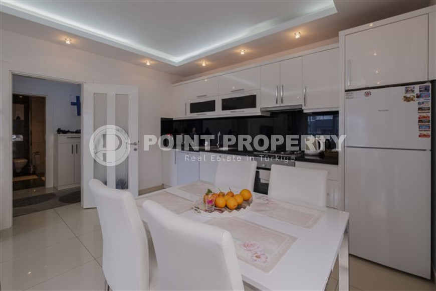 Светлая современная квартира 1+1 в 200 метрах от роскошного пляжа Клеопатры.-id-4113-фото-3