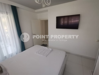 Spacious one-bedroom apartment with modern design 700 meters from the sea in the beautiful, quiet area of Kargicak.-id-4118-photo-4