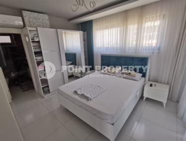 Spacious one-bedroom apartment with modern design 700 meters from the sea in the beautiful, quiet area of Kargicak.-id-4118-photo-5