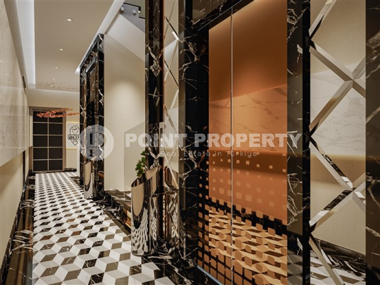 Small new apartment 1+1, with a total area of 54 m2, 500 meters from the sea in the popular Mahmutlar area.-id-4120-photo-9