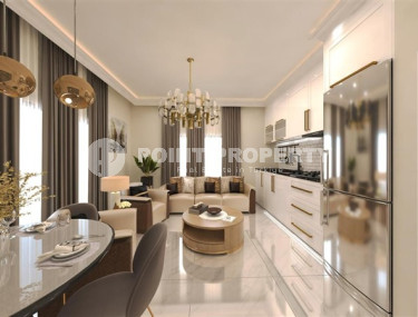 Дуплекс на 5-м этаже с мансардой в доме на финальной стадии строительства в популярном районе Аланьи Оба.-id-4122-фото-2