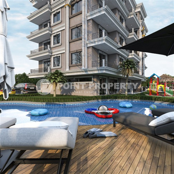 Дуплекс на 5-м этаже с мансардой в доме на финальной стадии строительства в популярном районе Аланьи Оба.-id-4122-фото-7