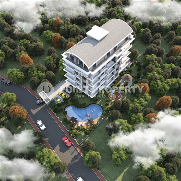 Дуплекс на 5-м этаже с мансардой в доме на финальной стадии строительства в популярном районе Аланьи Оба.-id-4122-фото-10