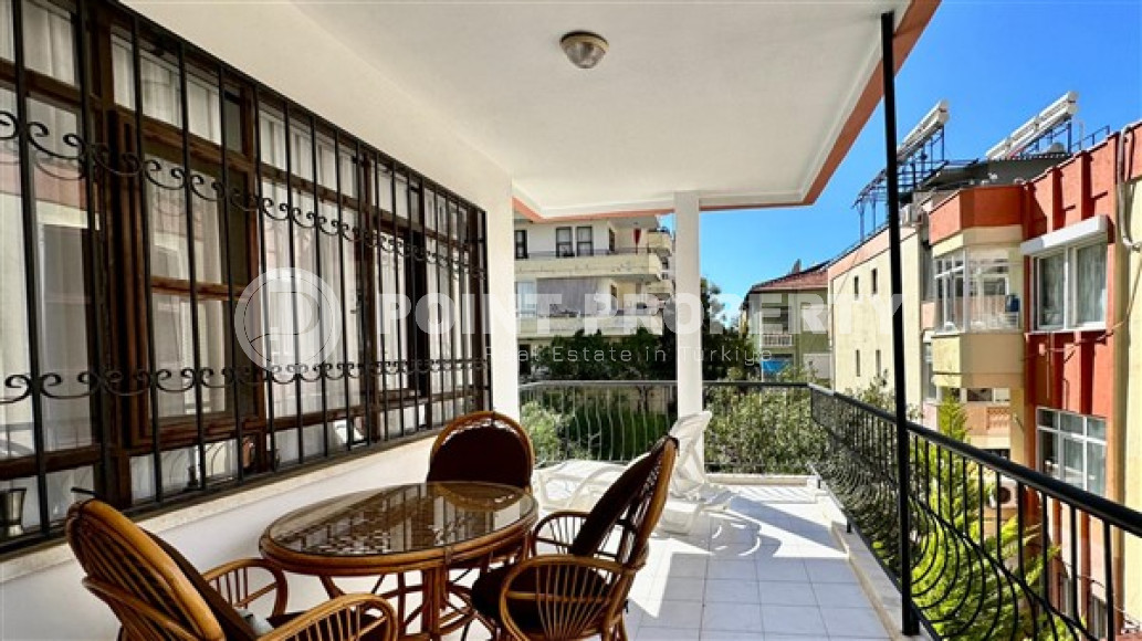 Красивый садовый дуплекс с площадью 110 м2 в самом центре Аланьи-id-4125-фото-5