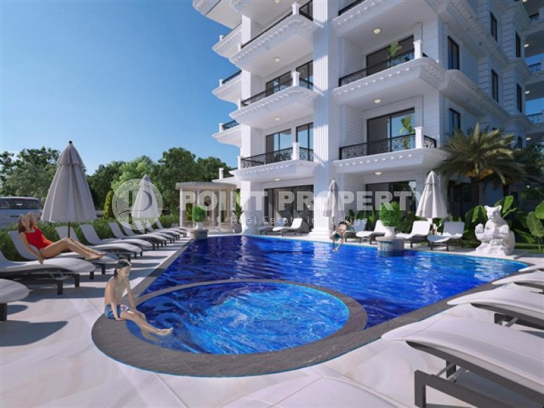 A complex under construction in the Oba area with apartments of various layouts and an area of 62 - 100 m2-id-4127-photo-6