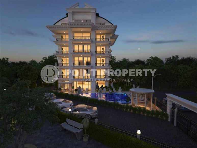 A complex under construction in the Oba area with apartments of various layouts and an area of 62 - 100 m2-id-4127-photo-7