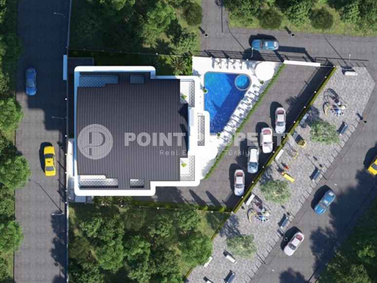 A complex under construction in the Oba area with apartments of various layouts and an area of 62 - 100 m2-id-4127-photo-9