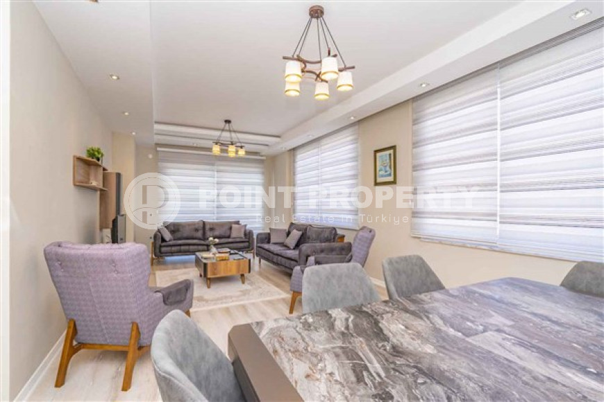 Modern 4+1 apartment with furniture and household appliances on the 12th floor in a building built in 2021-id-4129-photo-2