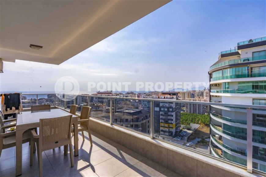 Modern 4+1 apartment with furniture and household appliances on the 12th floor in a building built in 2021-id-4129-photo-9
