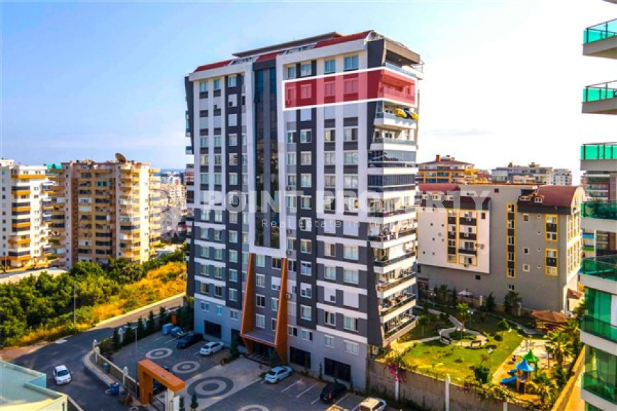 Modern 4+1 apartment with furniture and household appliances on the 12th floor in a building built in 2021-id-4129-photo-11