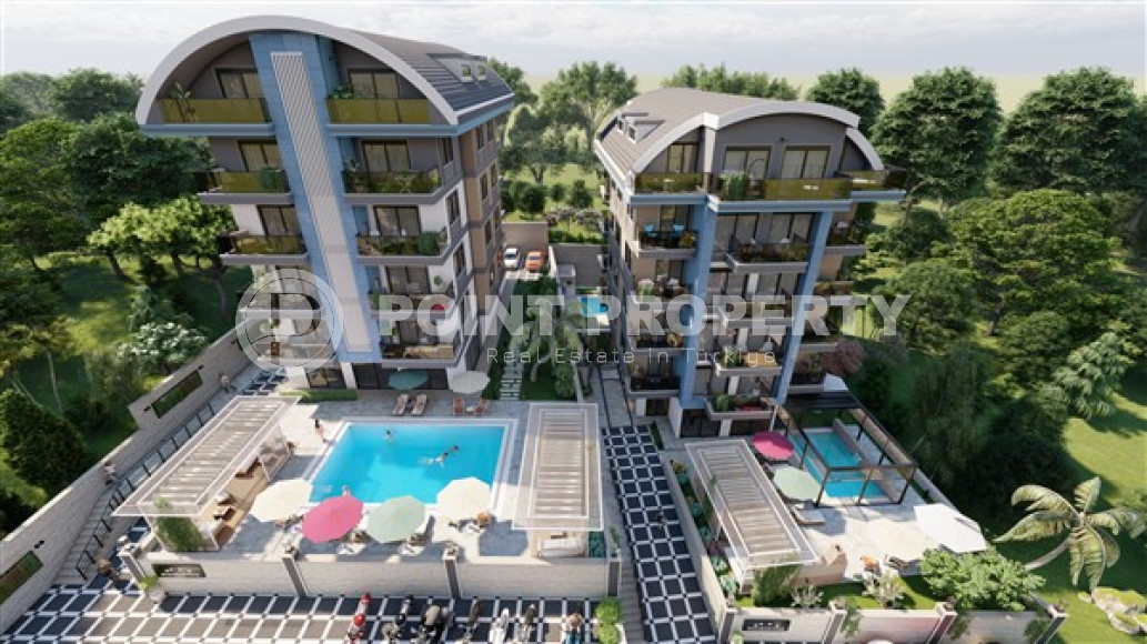 Apartments with an area from 47 m2 to 103 m2 in a residence at the stage of completion of construction work, Oba district-id-4135-photo-1