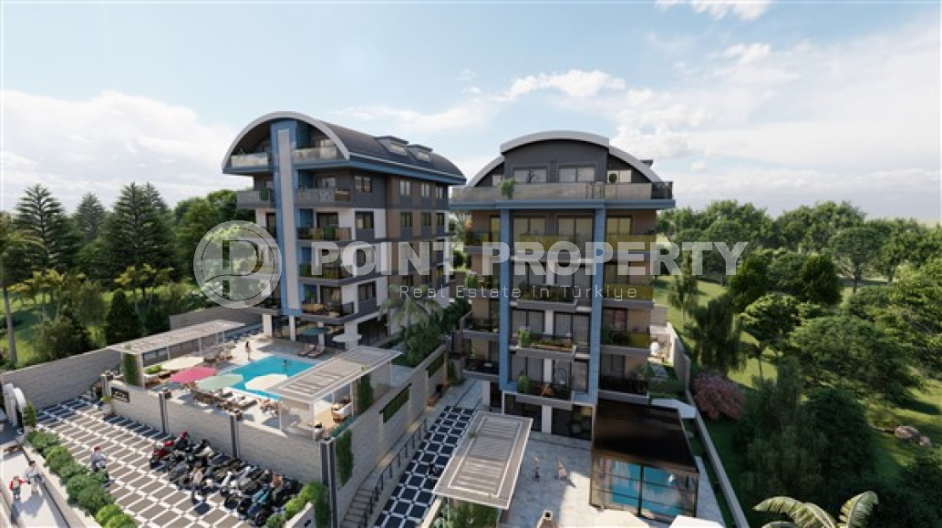 Apartments with an area from 47 m2 to 103 m2 in a residence at the stage of completion of construction work, Oba district-id-4135-photo-2