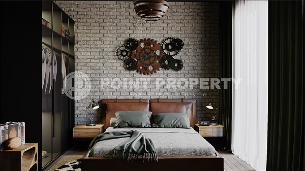 Apartments with an area from 47 m2 to 103 m2 in a residence at the stage of completion of construction work, Oba district-id-4135-photo-8