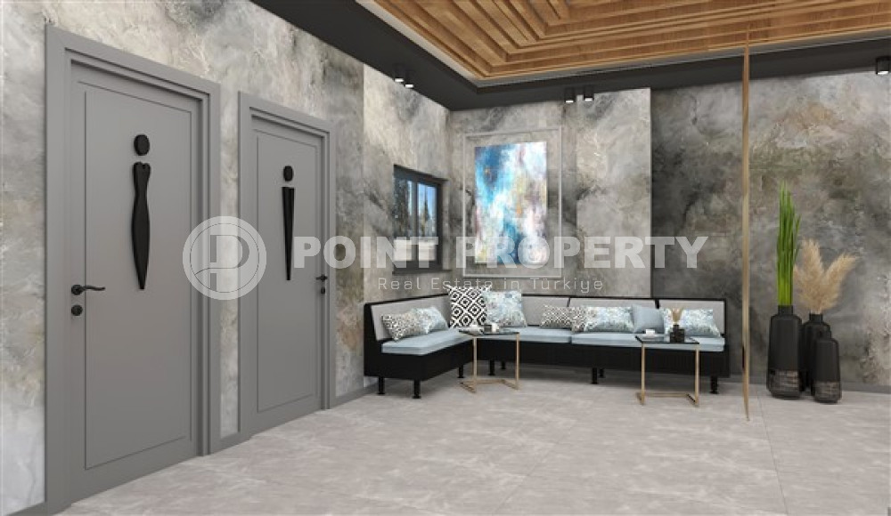 Комфортабельная четырёхэтажная резиденция в районе Оба. Срок завершения строительных работ в сентябре 2023 года.-id-4136-фото-2