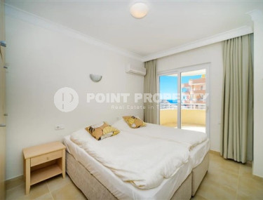 Светлая уютная квартира 2+1 на 7-м этаже с панорамным видом на море в спокойном районе Аланьи Тосмур.-id-4137-фото-4