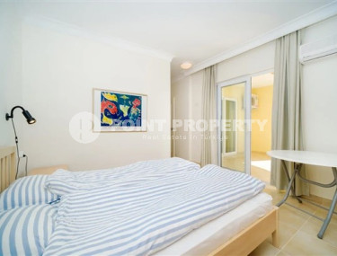 Светлая уютная квартира 2+1 на 7-м этаже с панорамным видом на море в спокойном районе Аланьи Тосмур.-id-4137-фото-5