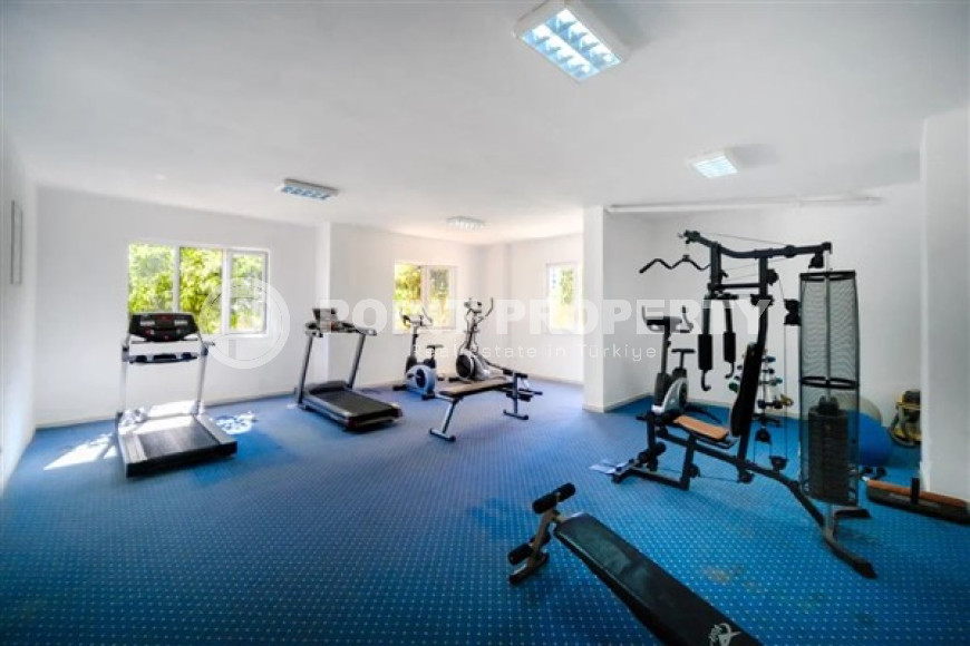 Светлая уютная квартира 2+1 на 7-м этаже с панорамным видом на море в спокойном районе Аланьи Тосмур.-id-4137-фото-13