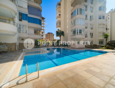 Красивая трёхкомнатная квартира с площадью 110 м2 в 500 метрах от пляжа Клеопатры, центр Аланьи-id-4145-фото-2