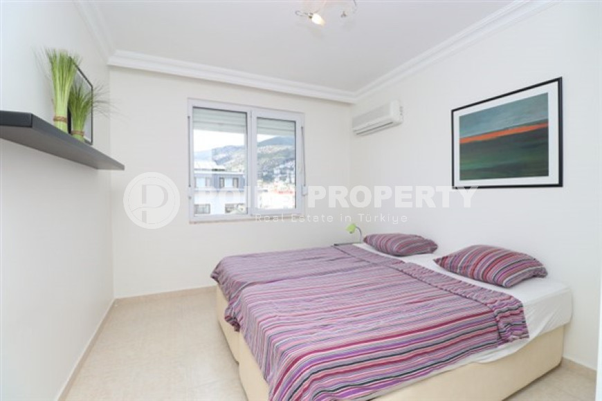 Красивая трёхкомнатная квартира с площадью 110 м2 в 500 метрах от пляжа Клеопатры, центр Аланьи-id-4145-фото-8