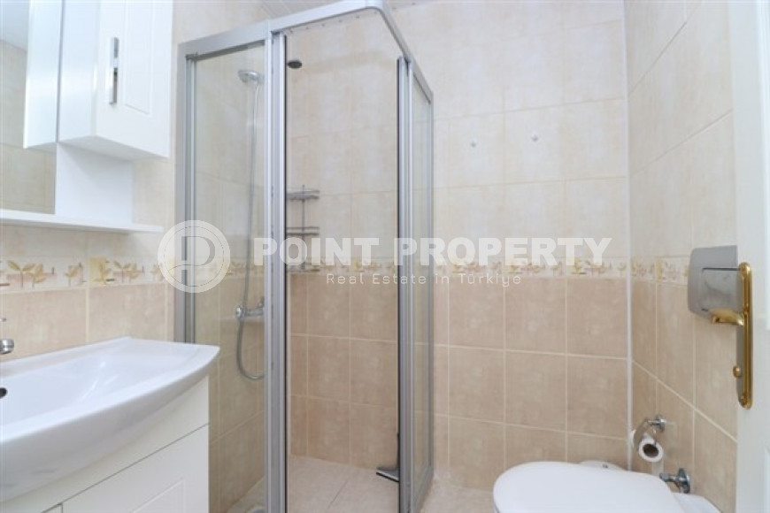 Красивая трёхкомнатная квартира с площадью 110 м2 в 500 метрах от пляжа Клеопатры, центр Аланьи-id-4145-фото-9