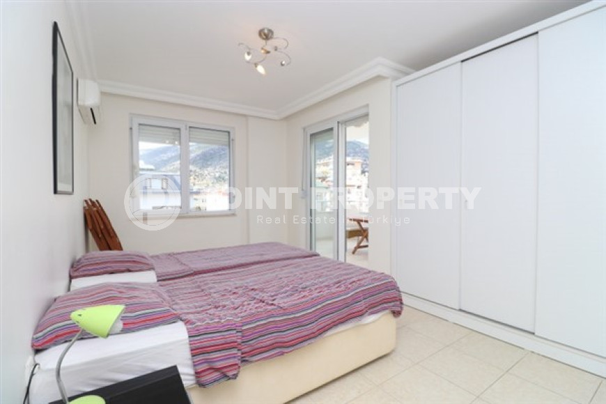 Красивая трёхкомнатная квартира с площадью 110 м2 в 500 метрах от пляжа Клеопатры, центр Аланьи-id-4145-фото-10