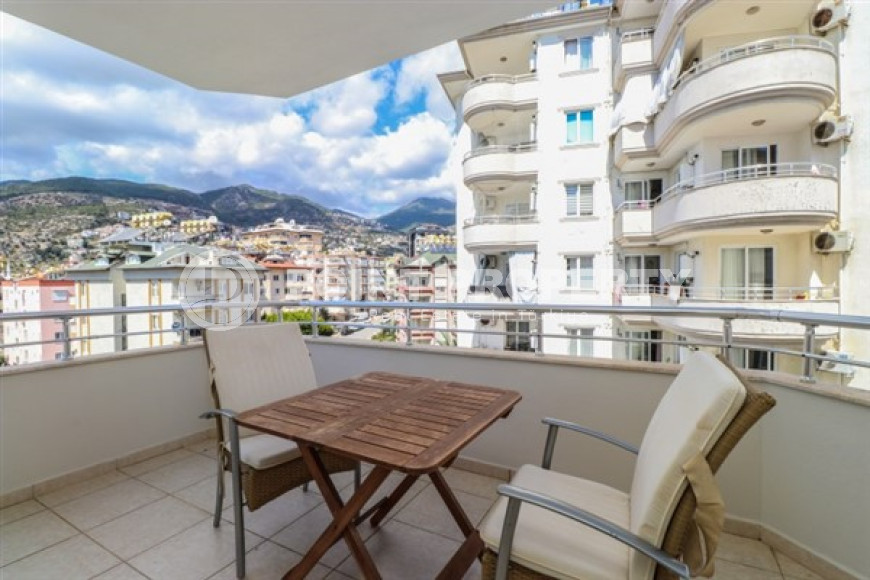 Красивая трёхкомнатная квартира с площадью 110 м2 в 500 метрах от пляжа Клеопатры, центр Аланьи-id-4145-фото-12