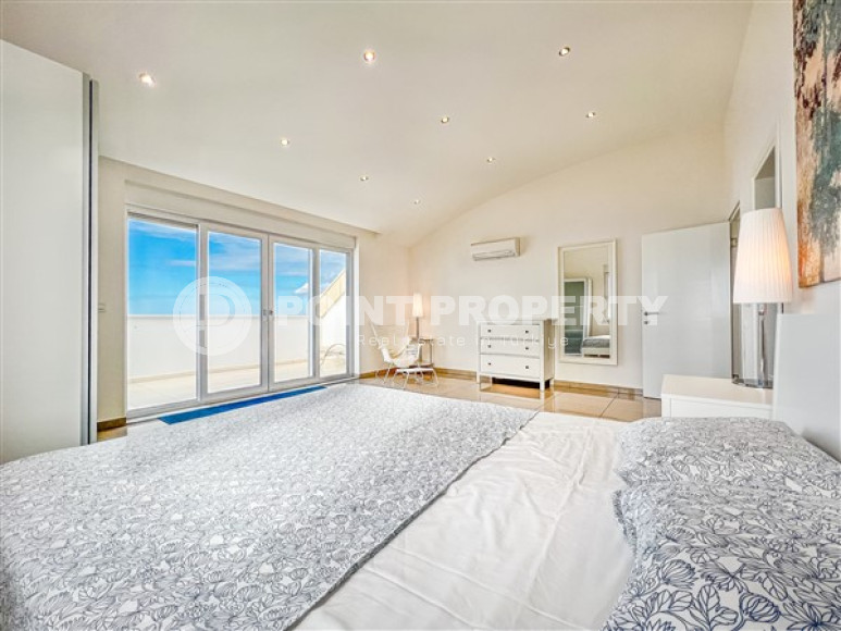 Роскошный пятикомнатный пентхаус 150 м2 с мебелью, район Конаклы-id-4146-фото-10